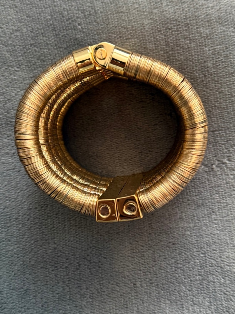 Like New Balmain X HM Gold Cuff Bracelet - Picture 3 of 5